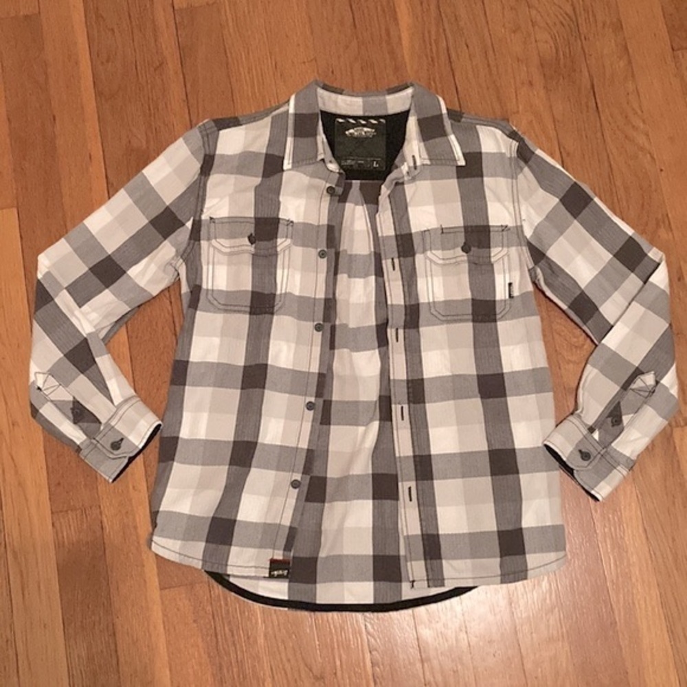 Vans Long Sleeve Flannel Shirt